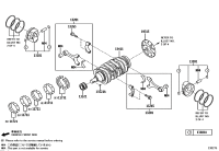 SU00310640-BEARING, CRANKSHAFT
