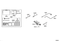 SU00301544-HOOK ASSY, FRONT
