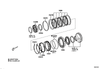 SU00303779-FLANGE, BRAKE, NO.3
