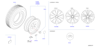 40342AM610-CAP-DISC WHEEL