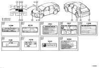 7455911010-Plate, fuel caution