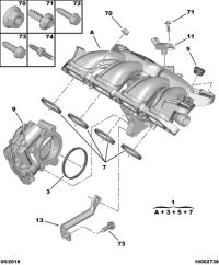 YL01030780-MANIFOLD,INLET