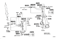 4321260180-KNUCKLE, STEERING, LH