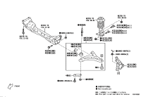 SU00307498-KNUCKLE, STEERING, LH