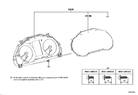 83800F4C40-METER ASSY, COMBINATION