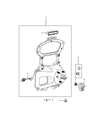 6CD411X7AC-COVER SPARE TIRE EXPORT MARKETS ONLY