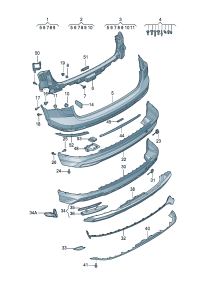 83G807441GRU-COVER,TOWING EYE FRT-CAYMAN