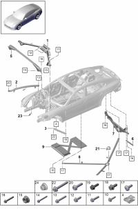 971805477C-Stiffener Bracket Deprecated parts