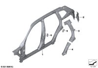 41009451360-Frame assy-side ctr rh