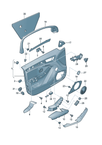 8KD867104-Garnish assy-dr