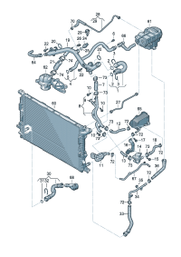 06E121044M-Coolant pipe