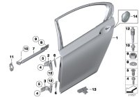 41525A2A393-Door, rear lh