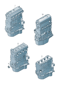 03C100036R-Engine assy-short