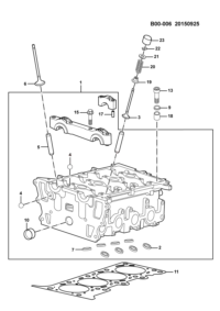 24539362-SEAT, VALVE SPRING