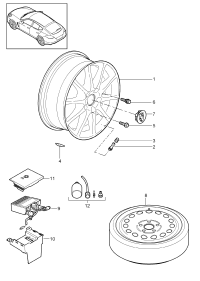 97036215804-Wheel-alloy 9 J X 19 ET 60 D-MJ 2012