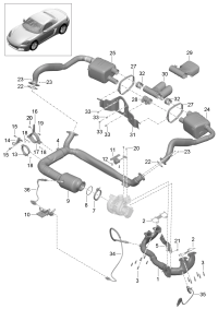 982251187J-Pipe-tail Pipe-tail double Black/chrome Deprecated parts