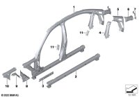 41009622152-Frame assy-side ctr rh