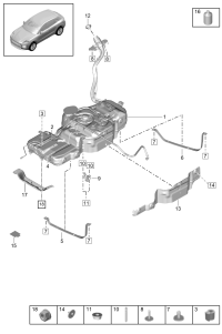 95B201060S-Fuel tank & Fitting