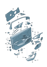4G00354204PK-Speaker panel (ghost (black))