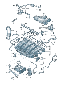 06L133201BL-Hose, air intake