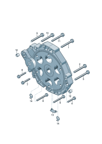 8K0301257-Cover, transaxle housing