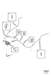 31381647-Lever, leather hand