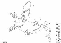 51217207542-Bowden grip rh