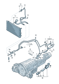 8K0317817CN-Pipe-oil pressure Apply:  D-MJ 2011