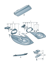 3C8945307A-TAILLIGHT
