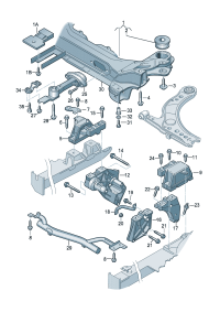 1J0199117BC-ENGINE MOUNT BRACKET