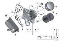 11428683206-Oil cooler, eng oil