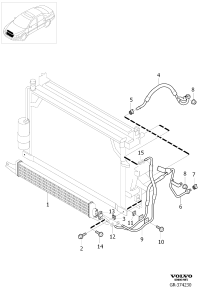 30741489-OIL COOLER-ENG.OIL-VW/SKODA