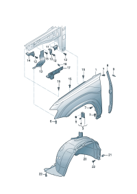 30G821477-BRACKET, REINFORCEMENT