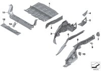41007402450-Board, luggage compartment