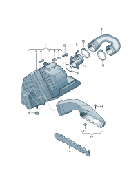 3D0129615T-HOSE-AIR INTAKE