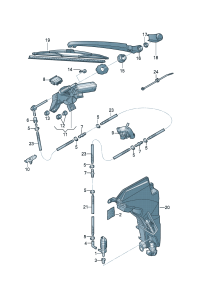 4F9955711E-Motor, wiper D-09.06.2014