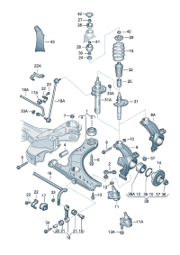 1J0407181-RUBB MOUNT