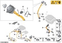 61125A61BF7-Direct current, high voltage cable set charging wire