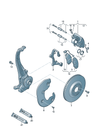 4GD615123-Housing assy-caliper