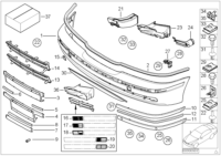 51117005950-Primed Performance aerodynamic kit f