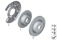 34216864901-BRAKE DISC,RR 1,3,3C VENT-E92