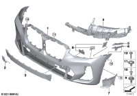 51115A45E22-Primed Performance aerodynamic kit f