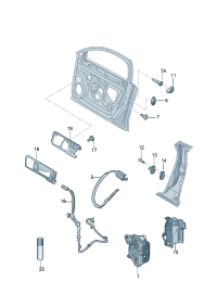 WHT005316-Mldg bolt