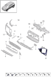 95B121699G-Duct assy-air Damper, intake