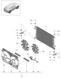 8K0121251AH-RADIATOR AUDI A4/A6/VW PASSAT