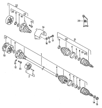 1GD407271-Band f joint Shaft, half swing