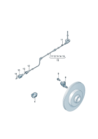 WHT003864C-Sensor, speed Scrap/new unit EAL calculation