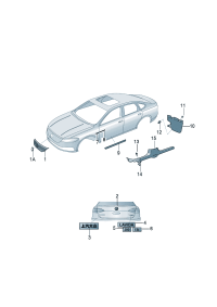 19D853372-RIGHT HEADLIGHT ASSEMBLY