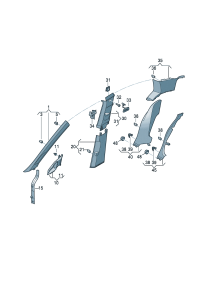 5G0853437ZA2-Guard and emblem