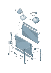 3GB121283D-SUPPORT ASSY, INSULATOR